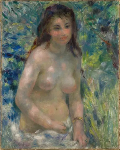 Nude in the Sunlight by Pierre-Auguste Renoir