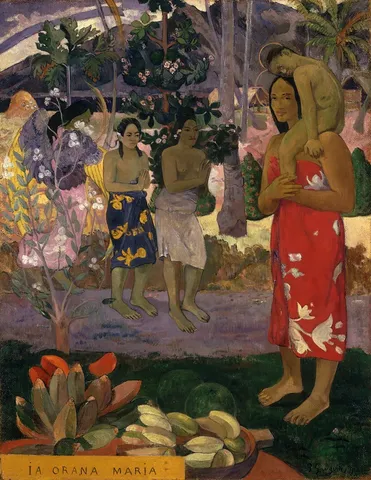 Ia Orana Maria (Hail Mary) by Paul Gauguin