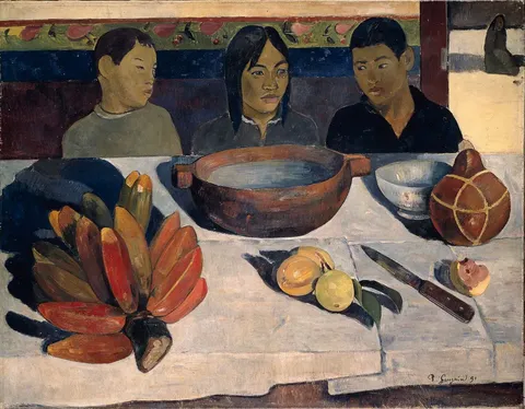 The Meal (The Bananas) by Paul Gauguin