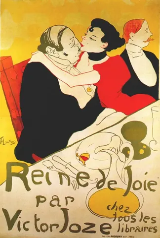 Reine de Joie by Henri de Toulouse-Lautrec
