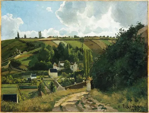 Jalais Hill, Pontoise by Camille Pissarro