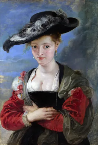 Le Chapeau de Paille by Peter Paul Rubens