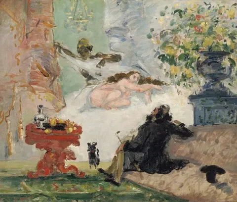 A Modern Olympia by Paul Cézanne