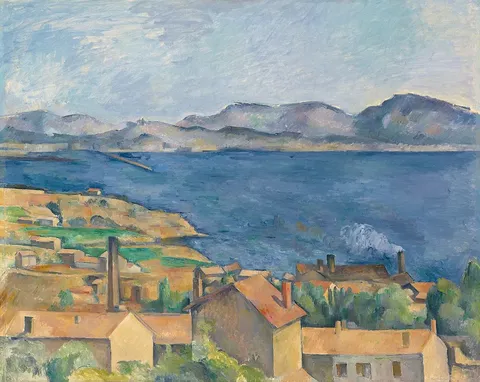 The Bay of Marseille, Seen from L'Estaque by Paul Cézanne