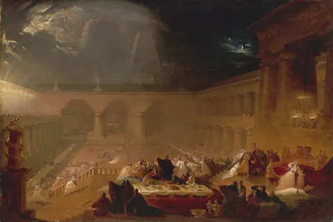 Belshazzar's Feast by Rembrandt van Rijn
