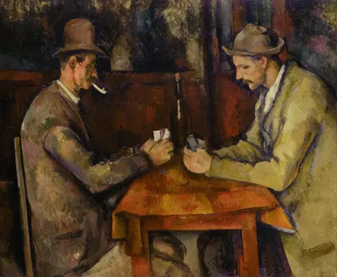 The Card Players by Paul Cézanne