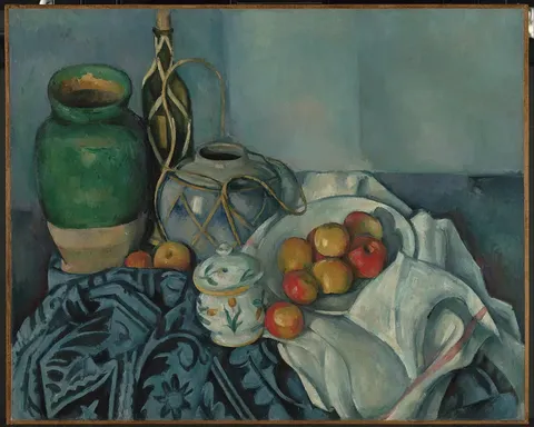 Still Life with Apples by Paul Cézanne