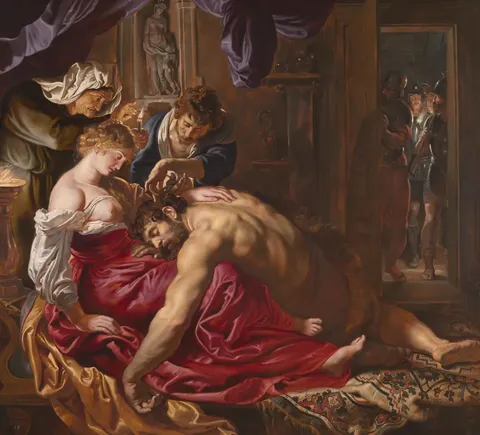 Samson and Delilah by Peter Paul Rubens