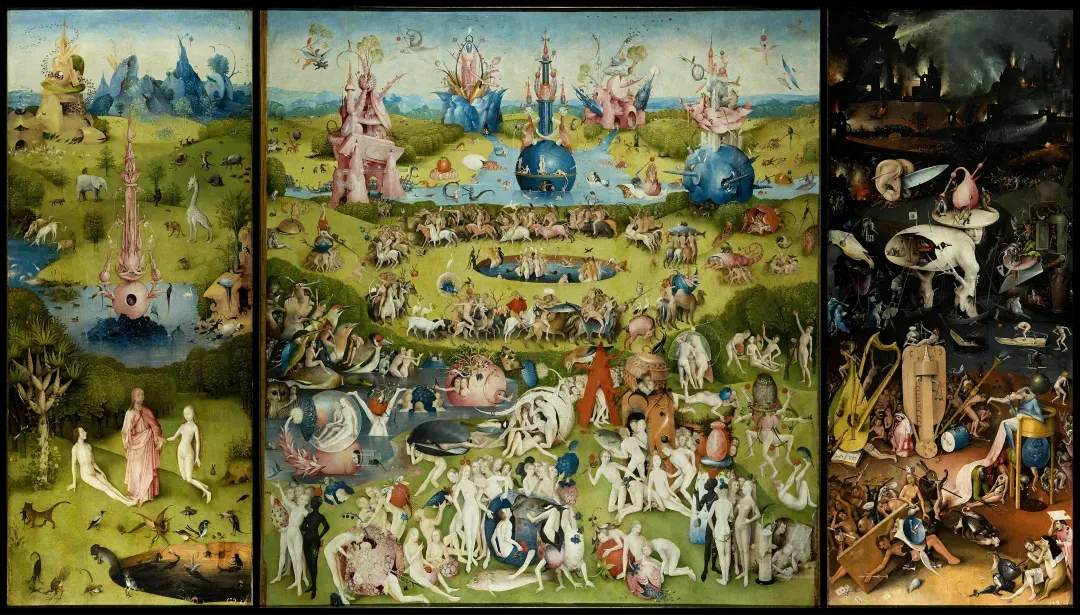 The Garden of Earthly Delights by Hieronymus Bosch, 1505