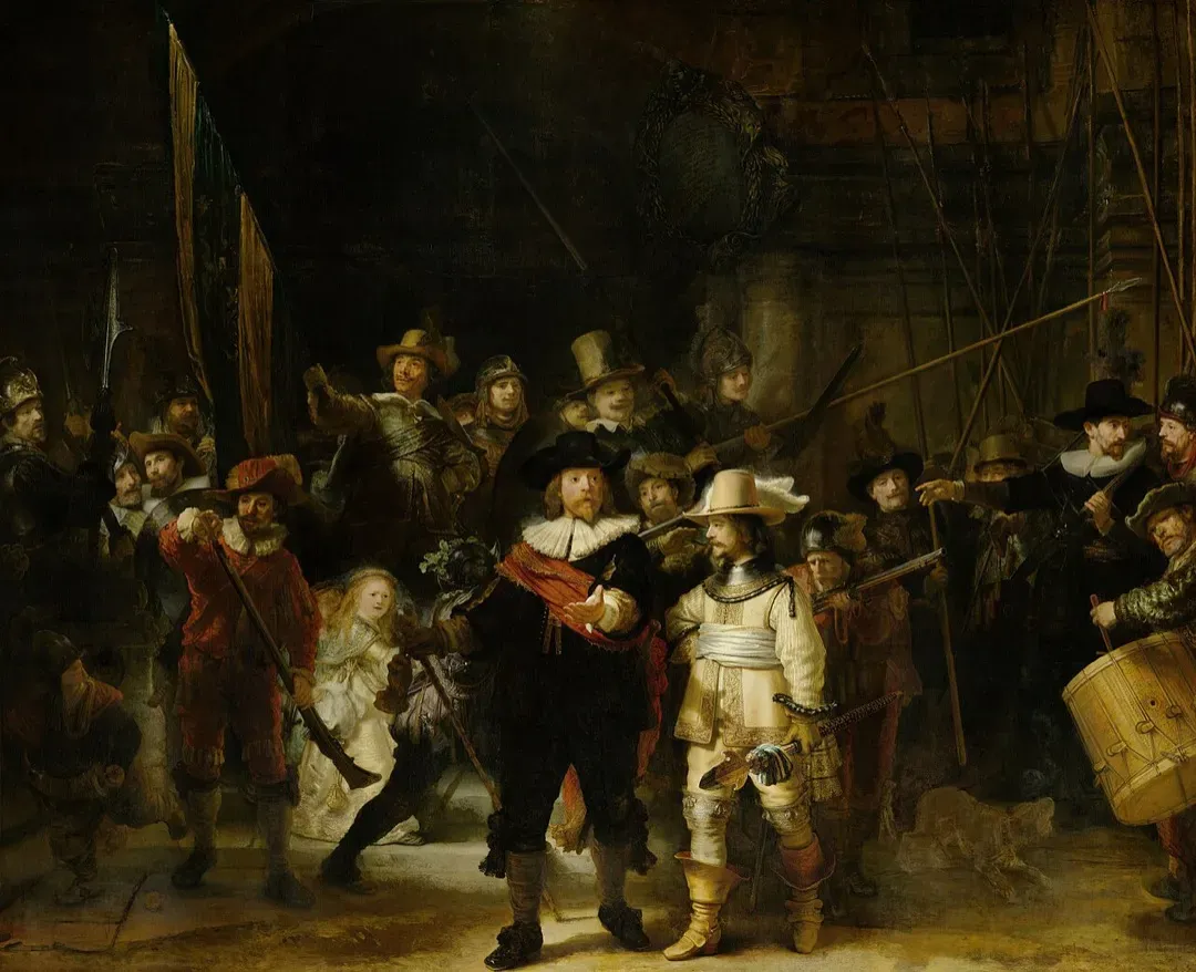 The Night Watch by Rembrandt van Rijn, 1642