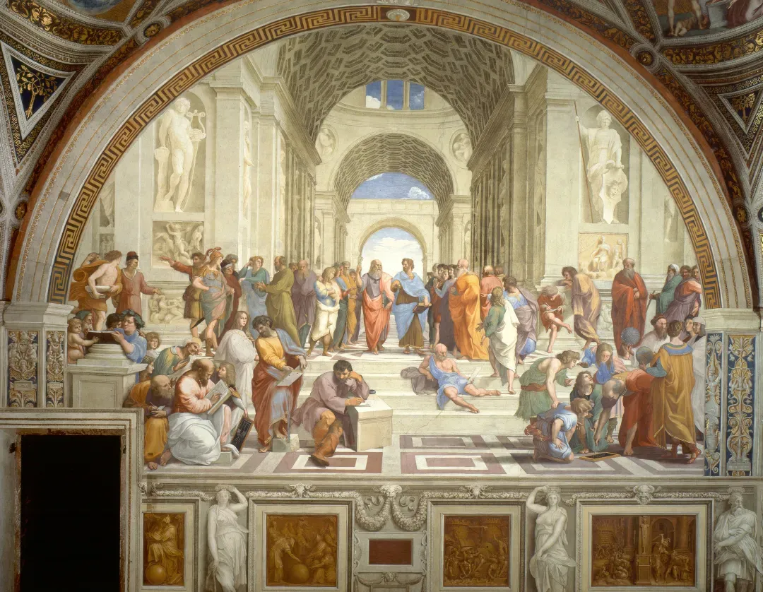 The School of Athens by Raphael, 1511